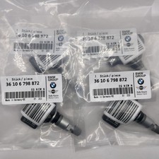 New Set of 4Pcs OEM 36106798872 TPMS Tire Pre...