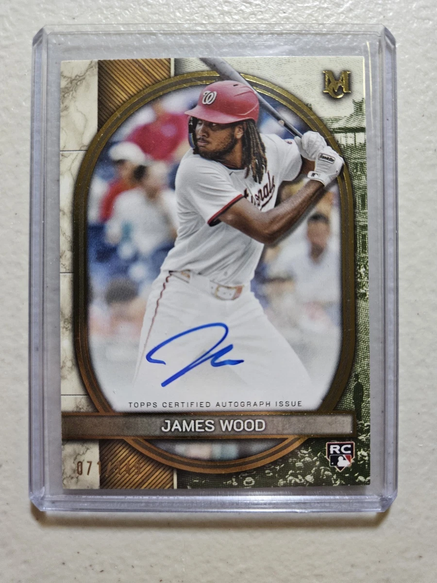 2025 Topps Museum Collection - James Wood #AA-JW for sale | eBay