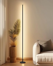 TACAHE Minimalist Corner Floor Lamp - 2700K-6500K Dimmable LED Night Light