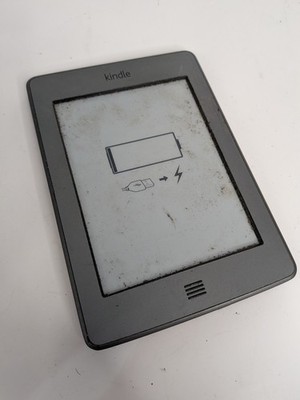 Amazon Kindle Touch (4th Gen) 4GB, Wi-Fi, 6in silver UNTESTED
