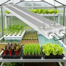 4-PACK 48W 4FT LED Grow Lights IP65 Full Spectrum 5000K LED Plant Light Fixtures