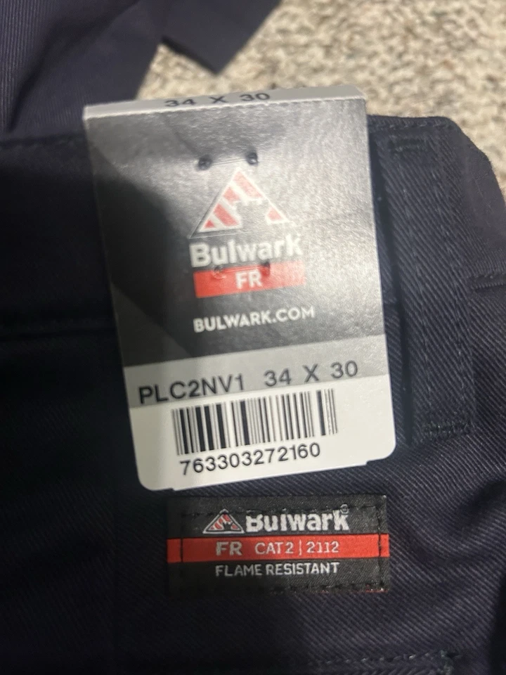 Bulwark FR Pants Size 34x30 - Image 2 of 3