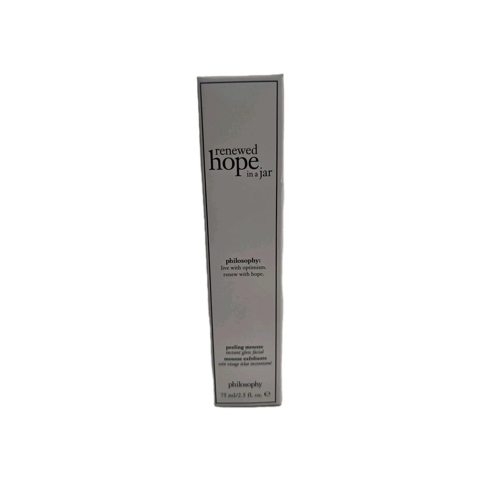 Philosophy Renewed Hope in a Jar PEELING MOUSSE 75 ml/2.5 oz NIB and SEALED - Image 2 of 4