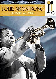 Jazz Icons - Louis Armstrong - Live In '59 (DVD, 2006)