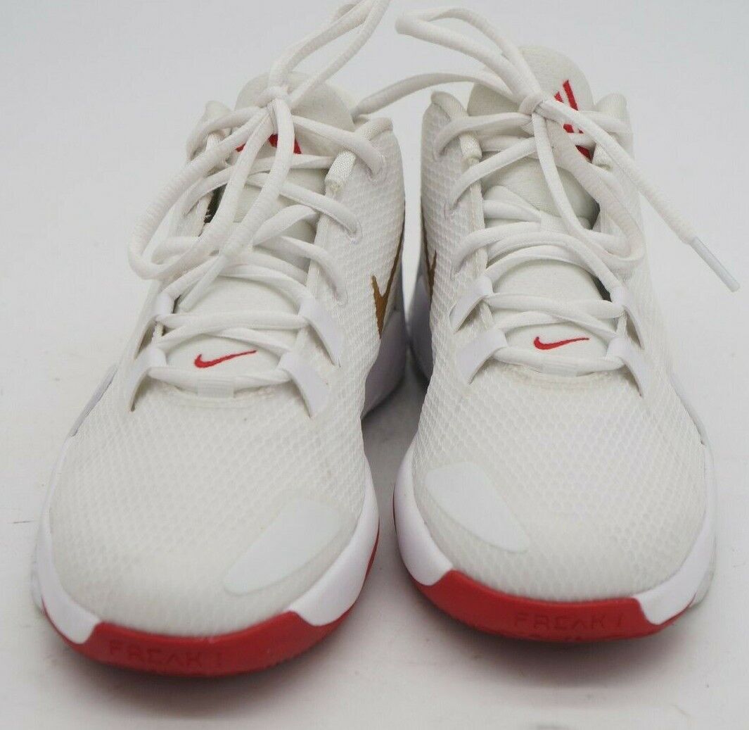 Nike Zoom Freak 1 5Y Rose Giannis White Red Gold BQ 5633-100 Shoes air kd  lebron