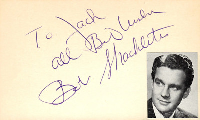 Bob Shackleton Signed Auto 3x5 Index Card Where's Charley | eBay
