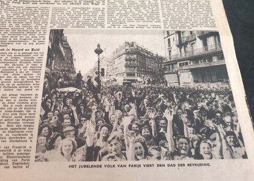 WW2 British & American RAF & USAAF-dropped Newspaper on Occupied Holland in 1944 - Picture 6 of 13