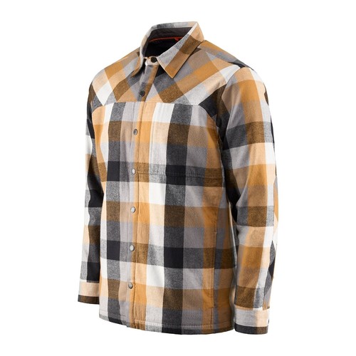 Grundens Men's Bankside Lined Shacket - Size XL - Freestone Plaid - CLOSEOUT - Picture 2 of 3