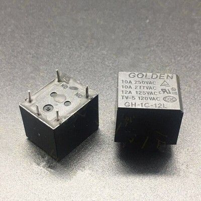 1pcs New Relay GOLDEN GH-1C-12L #F12