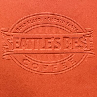 1980s Seattle's Best Coffee Folder Bold Flavor Smooth Taste Nestle Prepared Food