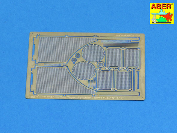 Gitter/Gitter FÜR Pz.Kpfw Vi Kingtiger Mit Porsche Turret (Tamiya) #48A27 1/4...-image