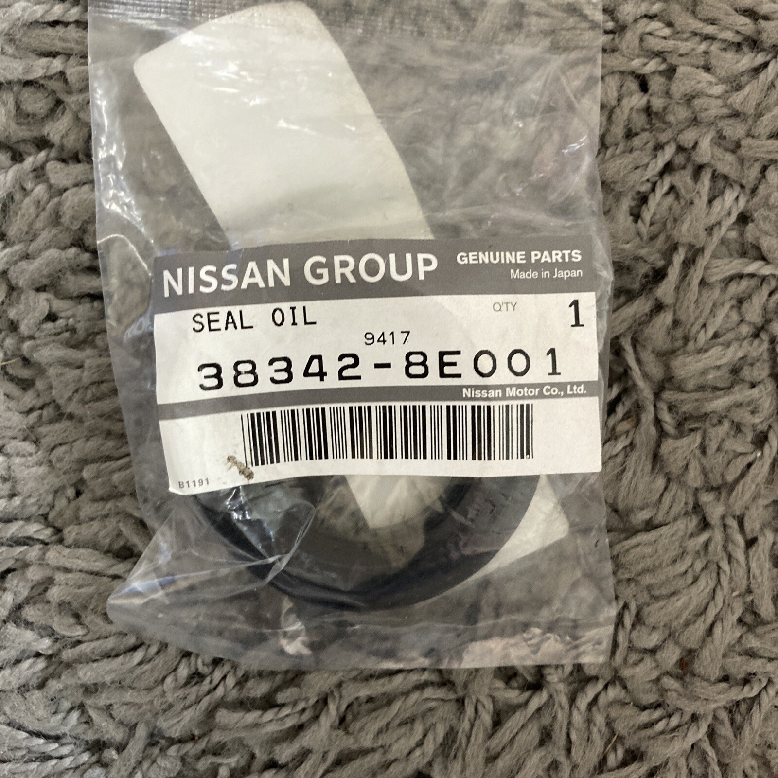 Genuine Nissan 383428E001 Oil Seal For Juke, NV200, Primera, XTrail, Leaf eBay