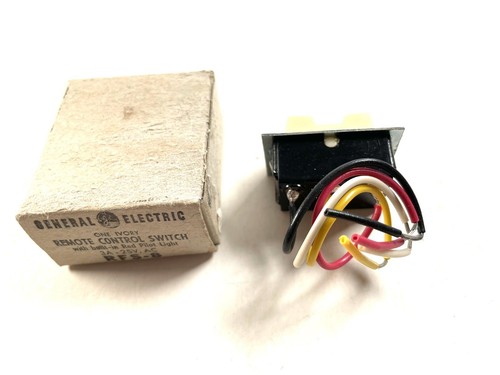 Vintage General Electric GE RFS-8 Remote Control Switch With Pilot Light - NOS!! - Picture 3 of 4
