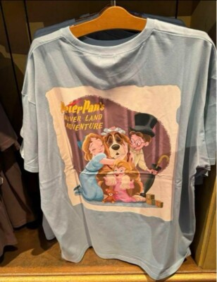 Tokyo Disney Resort Fantasy Springs T-Shirts Peter Pan WENDY Limited NEW