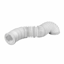 PVC Flexible Duct Hose - Round Flexi - Duct Pipe - Tumble Dryer Hood - Extractor