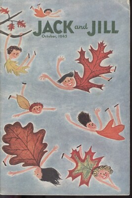 1945 Jack & Jill Magazine (October) The House Painting by Lilith