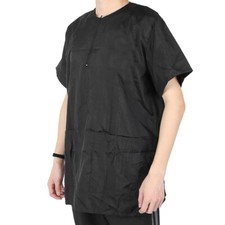 Barber Apron Hair Stylist Grooming Smocks Haircut Cape With Pockets For Hair US