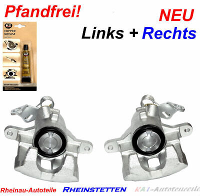 LINKS für OPEL RENAULT VIVARO TRAFFIC OHNE PFAND 2 X Bremssattel hinten RECHTS