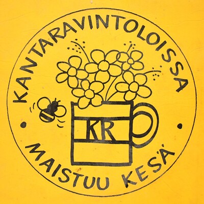 Vintage 1980s Kantaravintoloissa Maistuu Kesa Hotel Restaurant Menu Finland