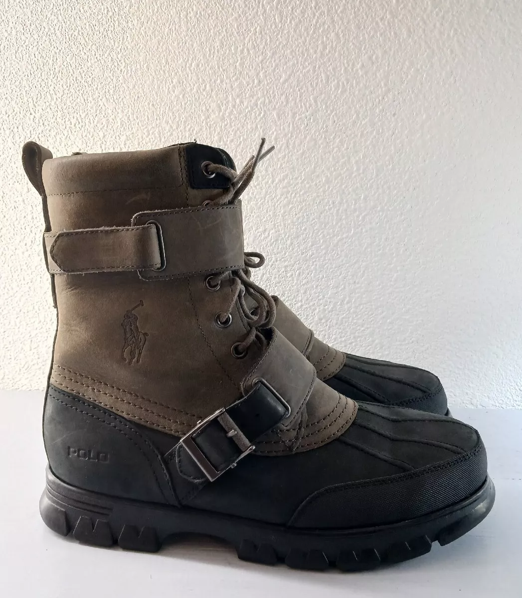 Gray polo hotsell boots