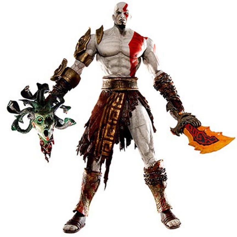 God of War Kratos Golden Fleece Armor Game Action Figure Toy 7inch - Image 4 of 4