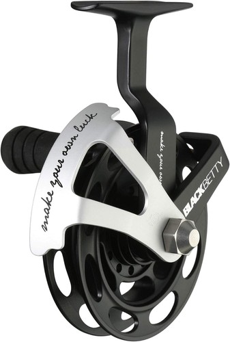 Durable Inline Ice Fishing Reel with Interchangeable Left/Right Retrieve - Picture 6 of 6