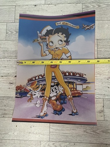 Vtg Eat At Betty Boop's! picture No Frame Great Collectible Rare - Picture 8 of 8