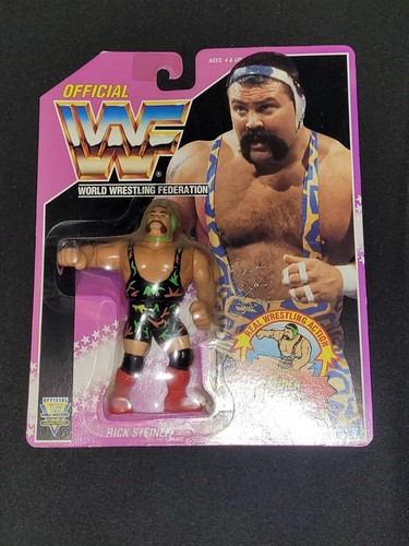 WWF wwe Vintage Hasbro Wrestler Rick Steiner Hasbr...