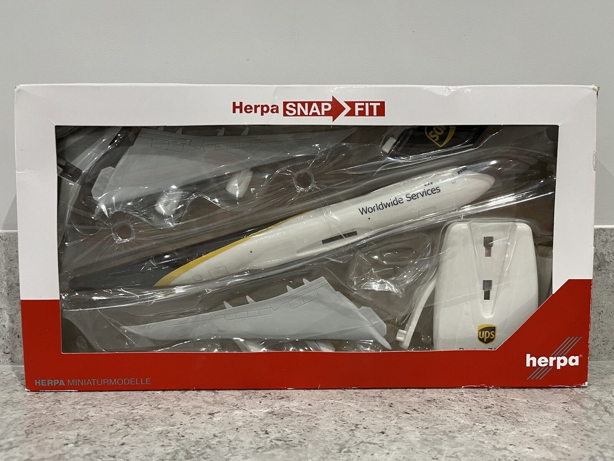 激レア　UPS Boeing 747-200 herpa Wings Herpa Wings UPS Airlines Boeing 747-400F ezToys - Diecast Models