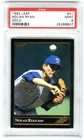 NOLAN RYAN~TEXAS RANGERS~RARE (POP 56) 1992 LEAF GOLD PSA-9 MINT HOT MLB CARD#41