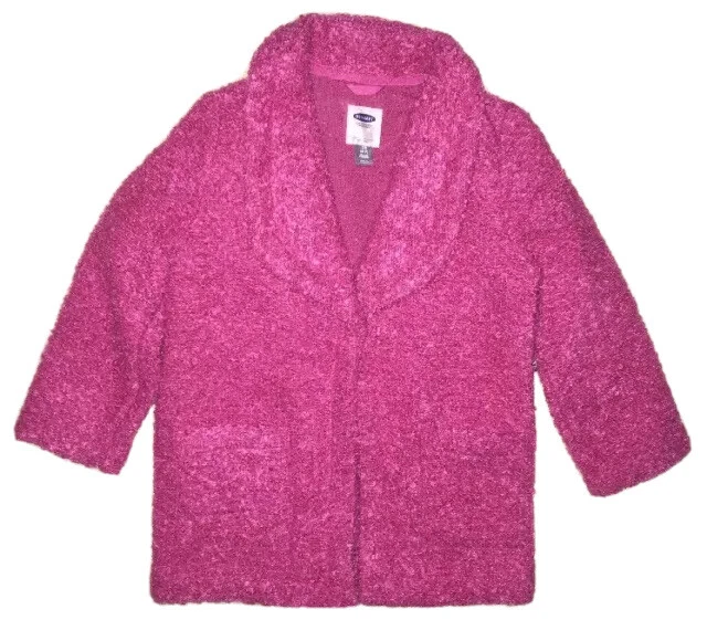 Old navy pink boucle clearance coat
