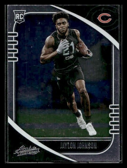 2020 Panini Absolute #153 Jaylon Johnson Rookie Chicago Bears