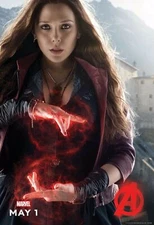 Avengers 2 Age of Ultron Movie Poster (20x30) - Scarlet Witch Elizabeth Olsen