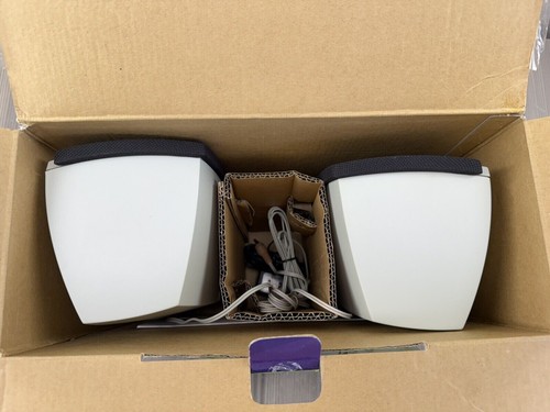Vintage 2001 Yahoo! MP3/Multimedia Computer Speakers W/Box & Accessories - 第 3/5 張圖片