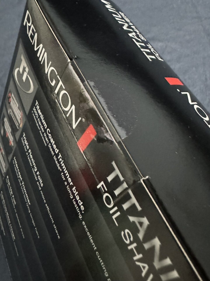 Remington Titanium Triple Foil Shaver MS5120 RRP £99.99 New Sealed eBay