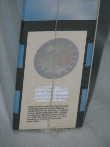 Vintage/Collectors Microsoft Windows 95 Limited Edition BRAND NEW Sealed NOS - Picture 2 of 6