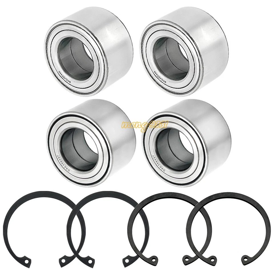 4 x Front & Rear Wheel Bearings kit for Polaris Ranger 400 425 500 570 700 800 - Image 2 of 4