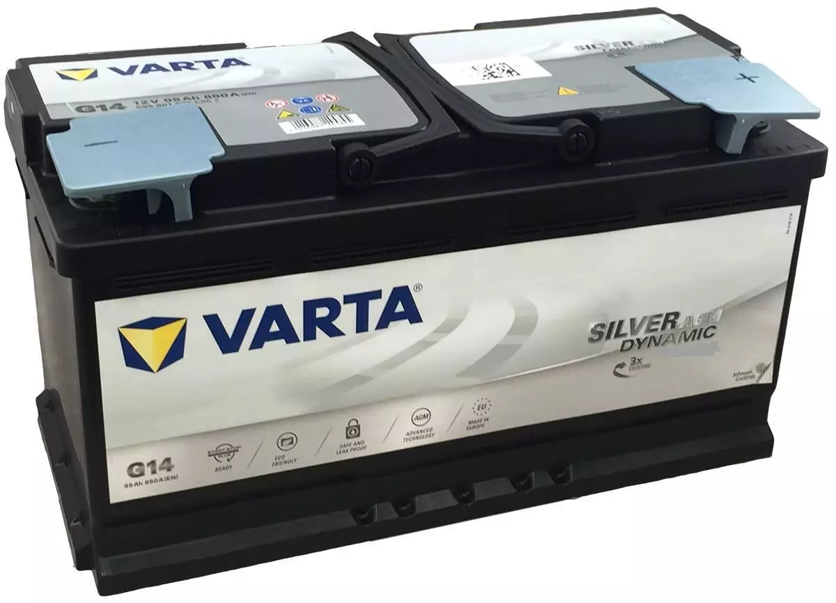 Varta G14 AGM VRLA REPLACE MERCEDES BENZ A 005 541 10 01 12V 95AH 850A  EN/SAE/GS