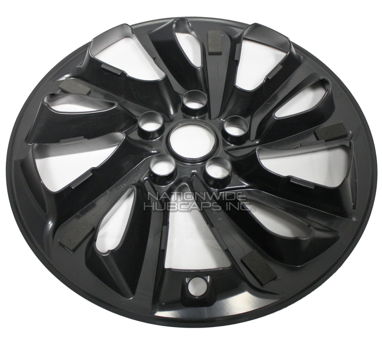 Set of 4 fit Hyundai Tucson 20162018 Black 17" Wheel Skins Hub Caps