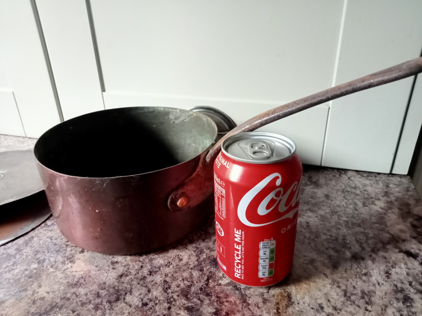 antique vintage copper pan and lids. Job Lot. eBay