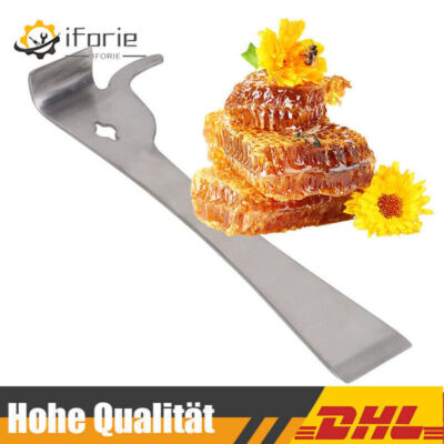 Metal Stainless Steel Scraper Beekeeping Honeycomb Lifter Stick Chisel Beekeepin