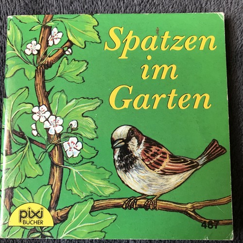 Pixi 487 Spatzen im Garten alte Ausgabe 1987