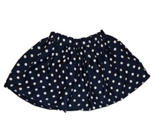 Navy Blue Polka Dot Children's Place Skirt Size Small 5/6