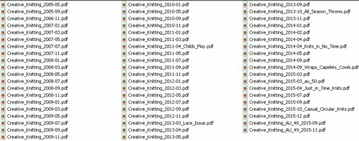 CREATIVE KNITTING MAGAZINE 59 Select  Issue Collection On USB Flash Drive - Image 3 of 4