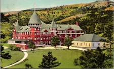 Linen Postcard Montezuma Seminary 6 Miles From Las Vegas, New Mexico
