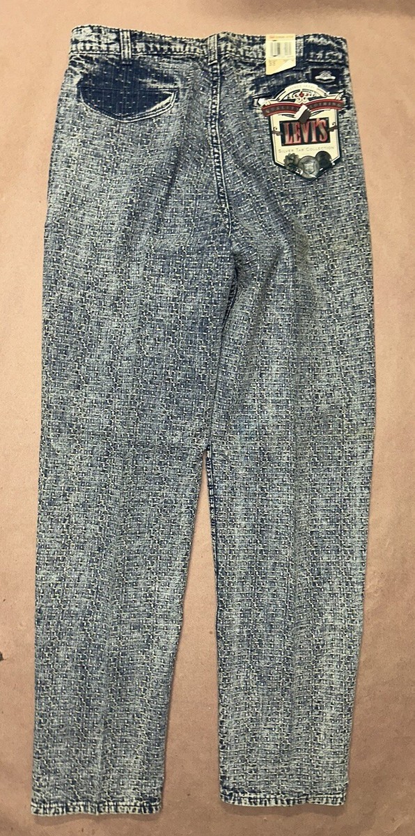 Vintage 1990's Levis 828 Silver Tab Pants, Deadstock NWT