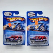 Hot Wheels Quik Trip Hydr8 Hummer H2 MOC 2004 (Rubber Wheels) Lot of 2