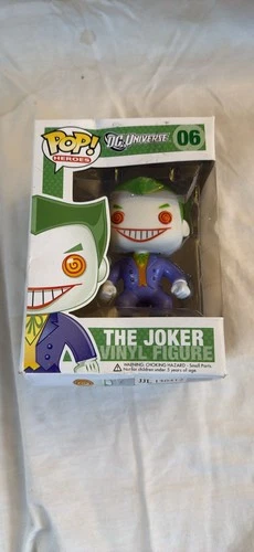 Funko Pop DC Comics Joker Vinyl Figure Collectible Batman Villain