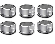 6 Pack Faucet Aerator 2.2 GPM Bathroom Sink Aerator Regular Standard Replacement