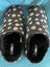 Fitflop Womens Chrissie Dots Wool Slipper Shoes 7